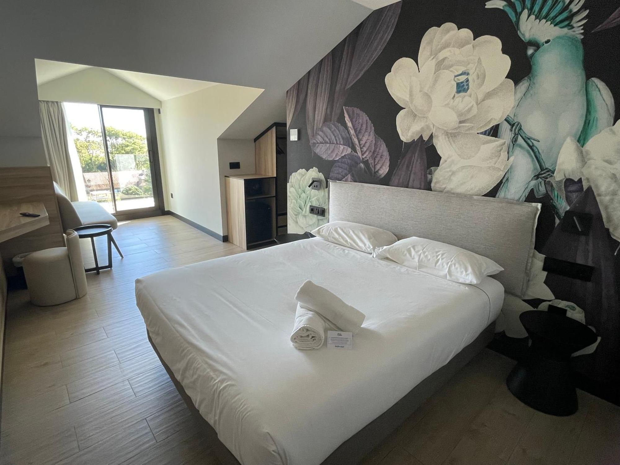 Hotel Delfin Azul Playa de la Lanzada Luaran gambar