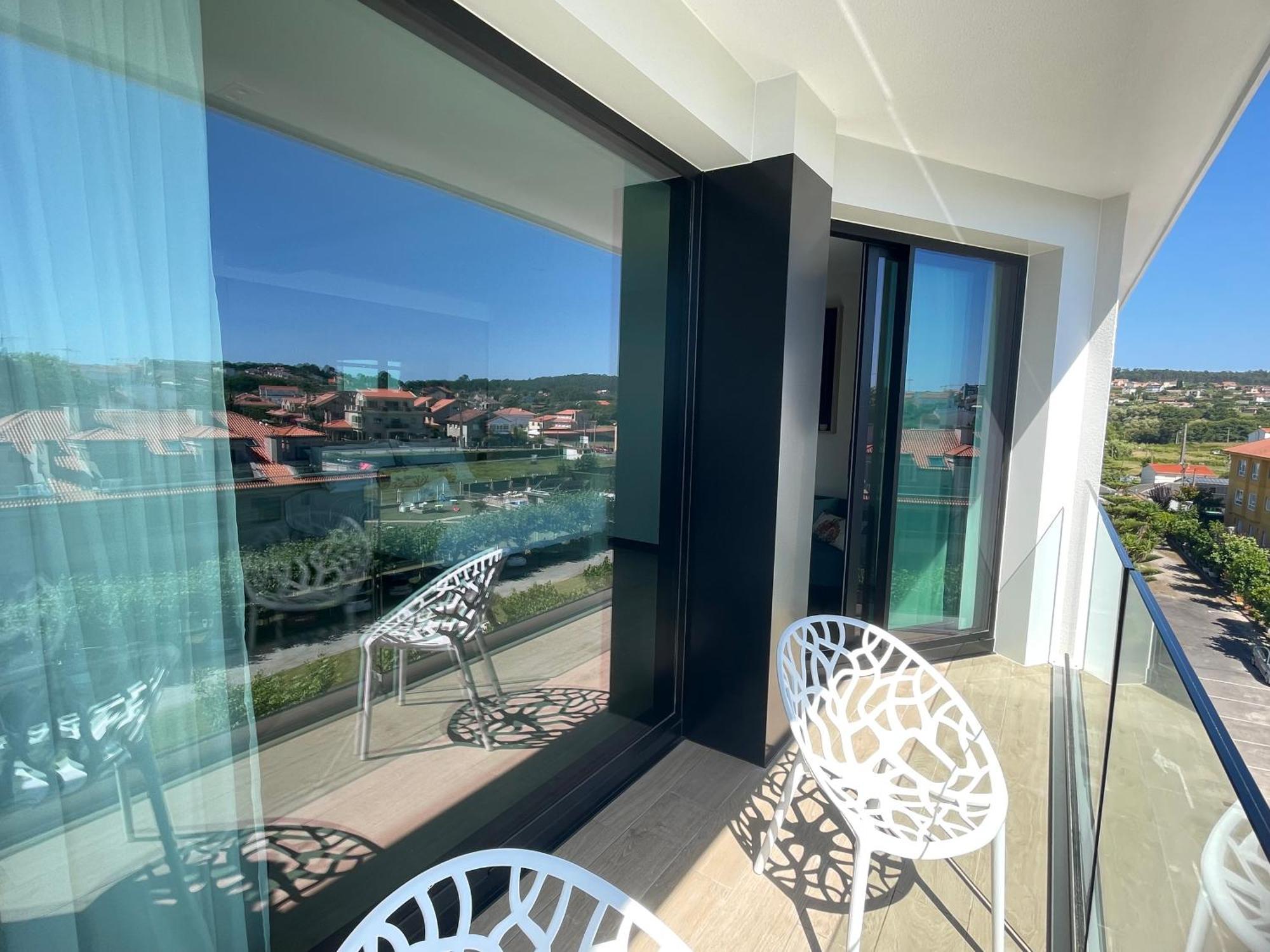 Hotel Delfin Azul Playa de la Lanzada Luaran gambar