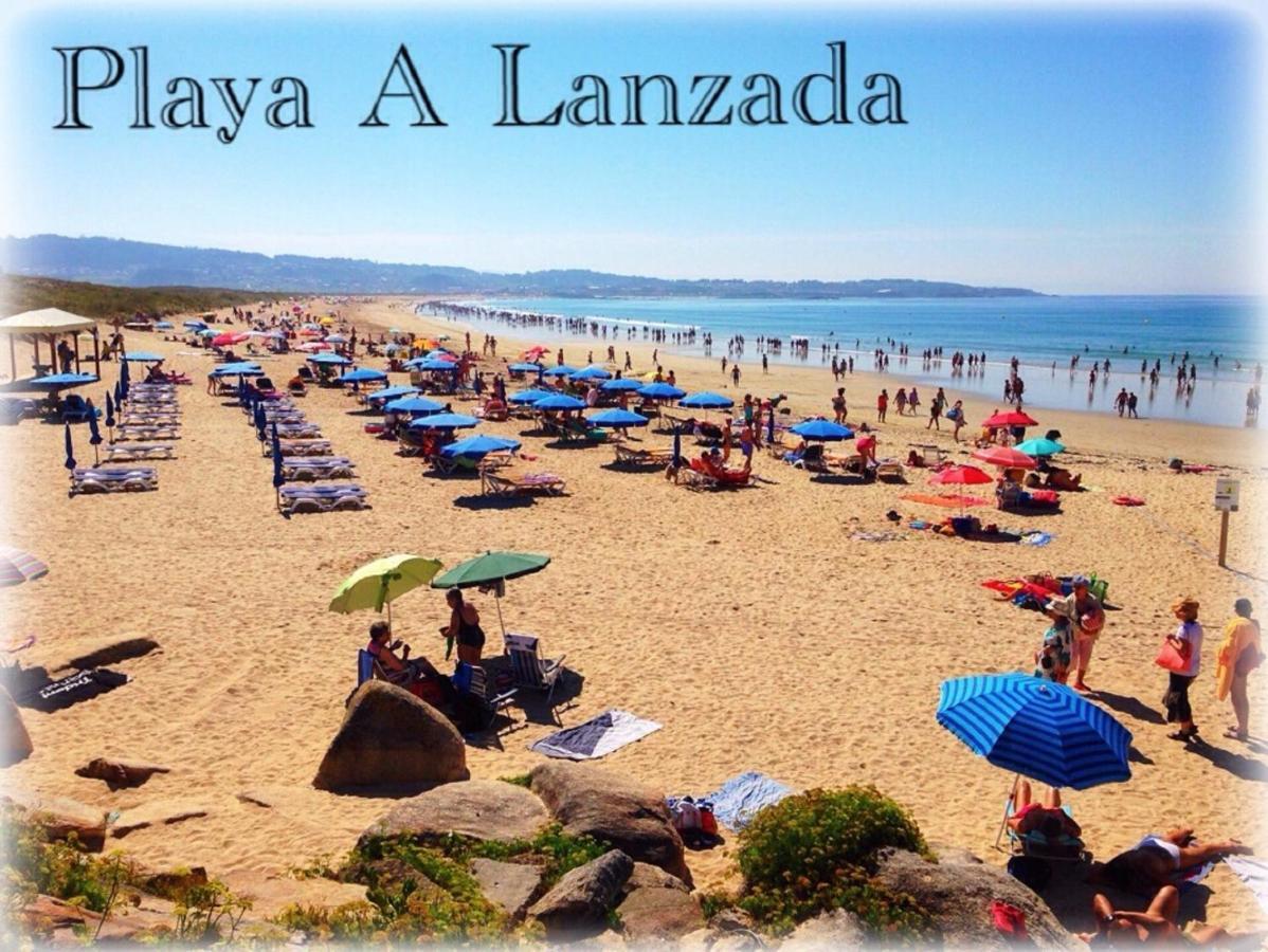 Hotel Delfin Azul Playa de la Lanzada Luaran gambar